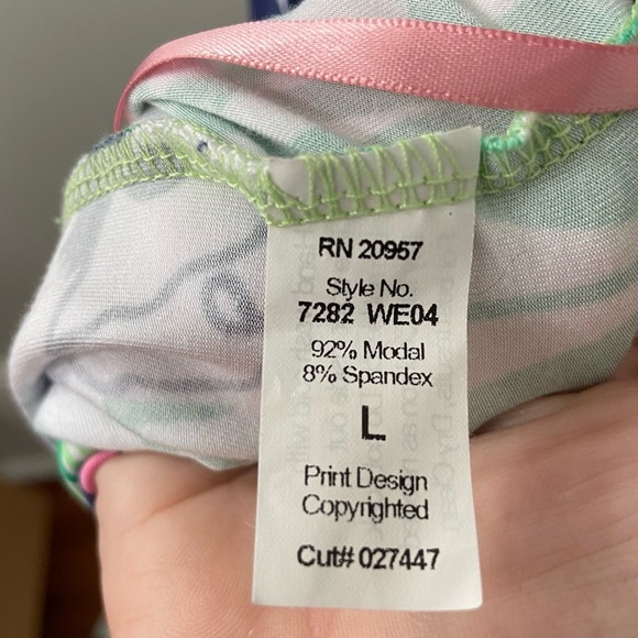 Tori Richard Fia Morning Glory Mini Dress size Large - Picture 8 of 9